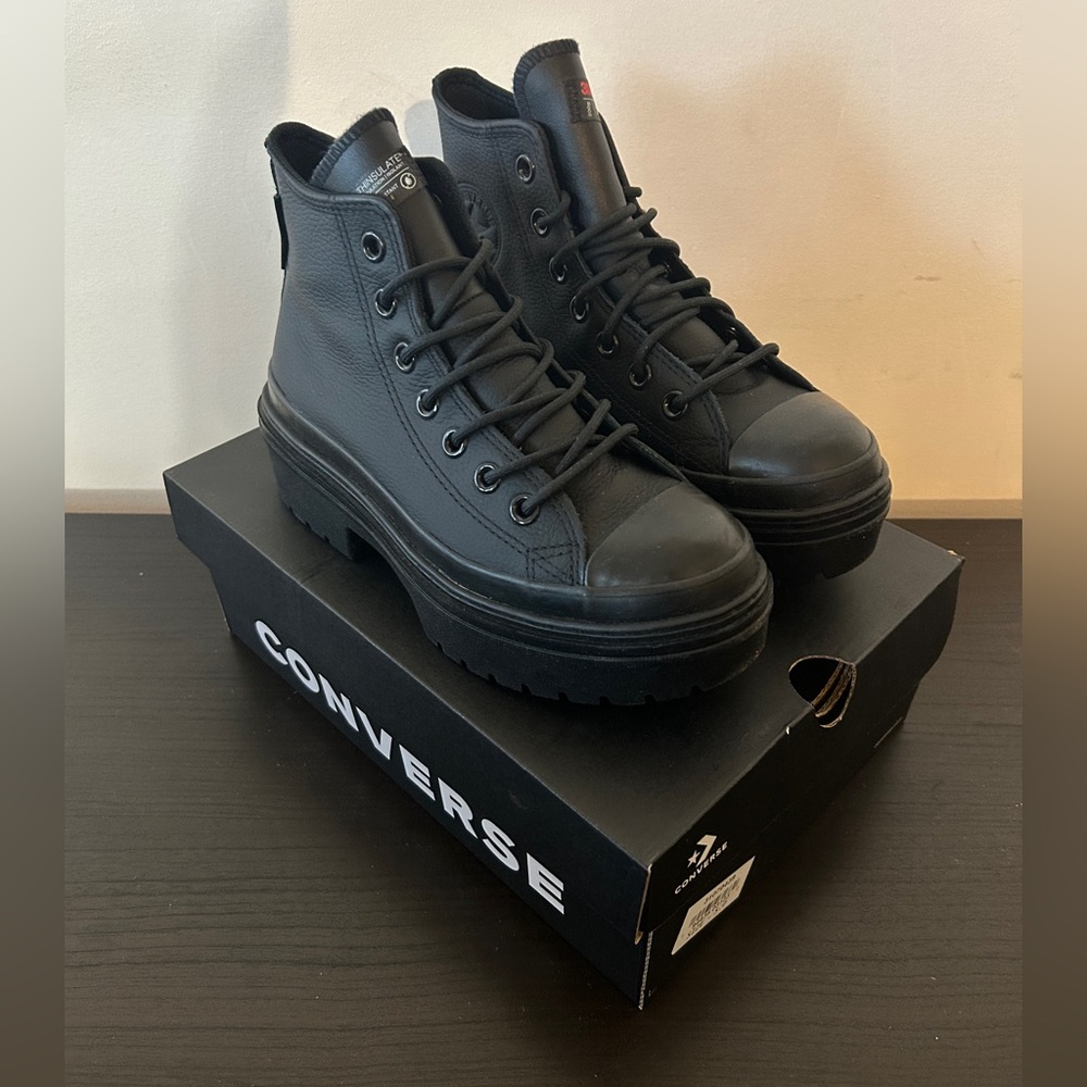 Womens Converse Chuck Taylor All Star Lugged Heel Waterproof High-Top Sneaker